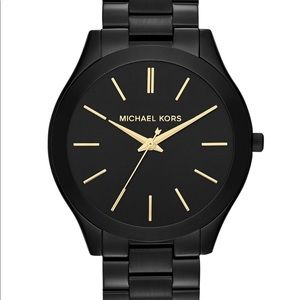 Michael Kors Unisex Black-Tone Watch